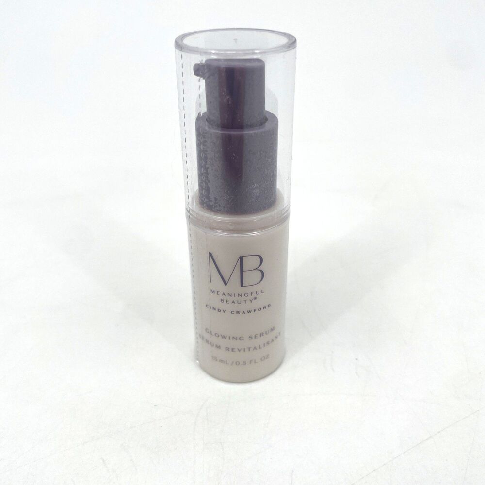 Meaningful Beauty MB Glowing Serum Cindy Crawford .5oz SEALED
